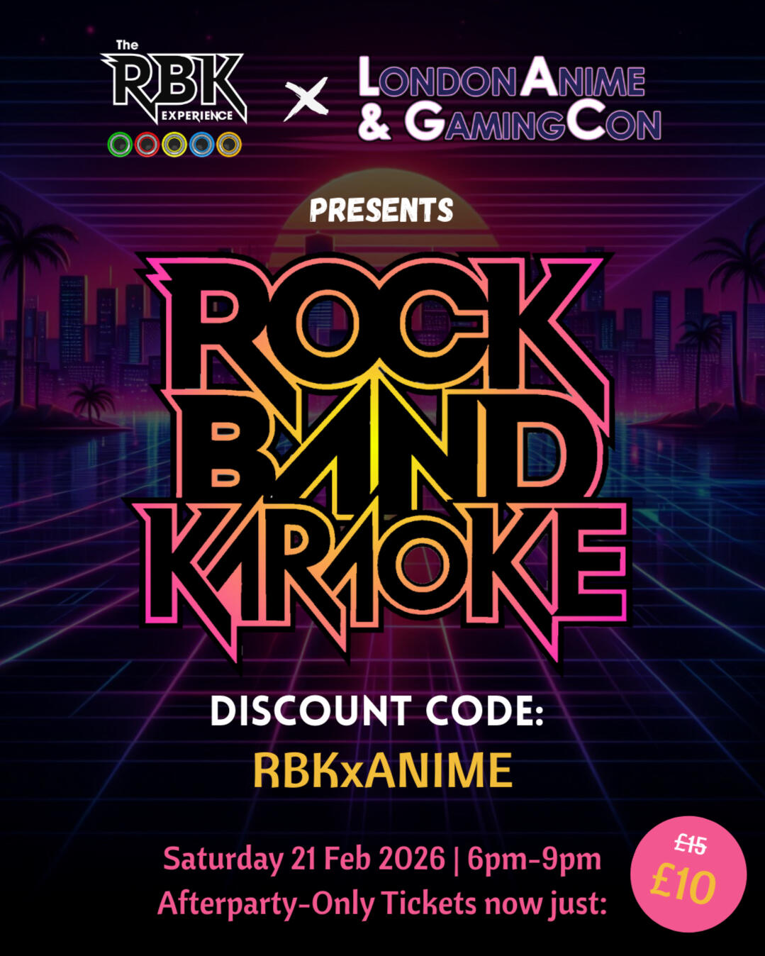 RBK x London Anime and Gaming Con